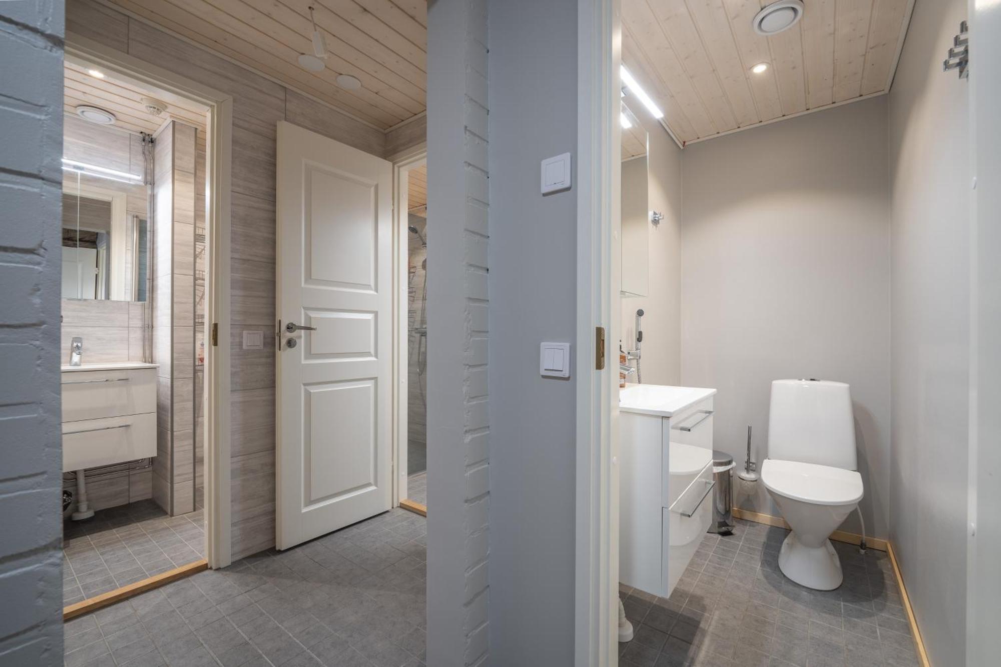 סאריסלקה Kuukkeli Log Houses Aurora Resort מראה חיצוני תמונה